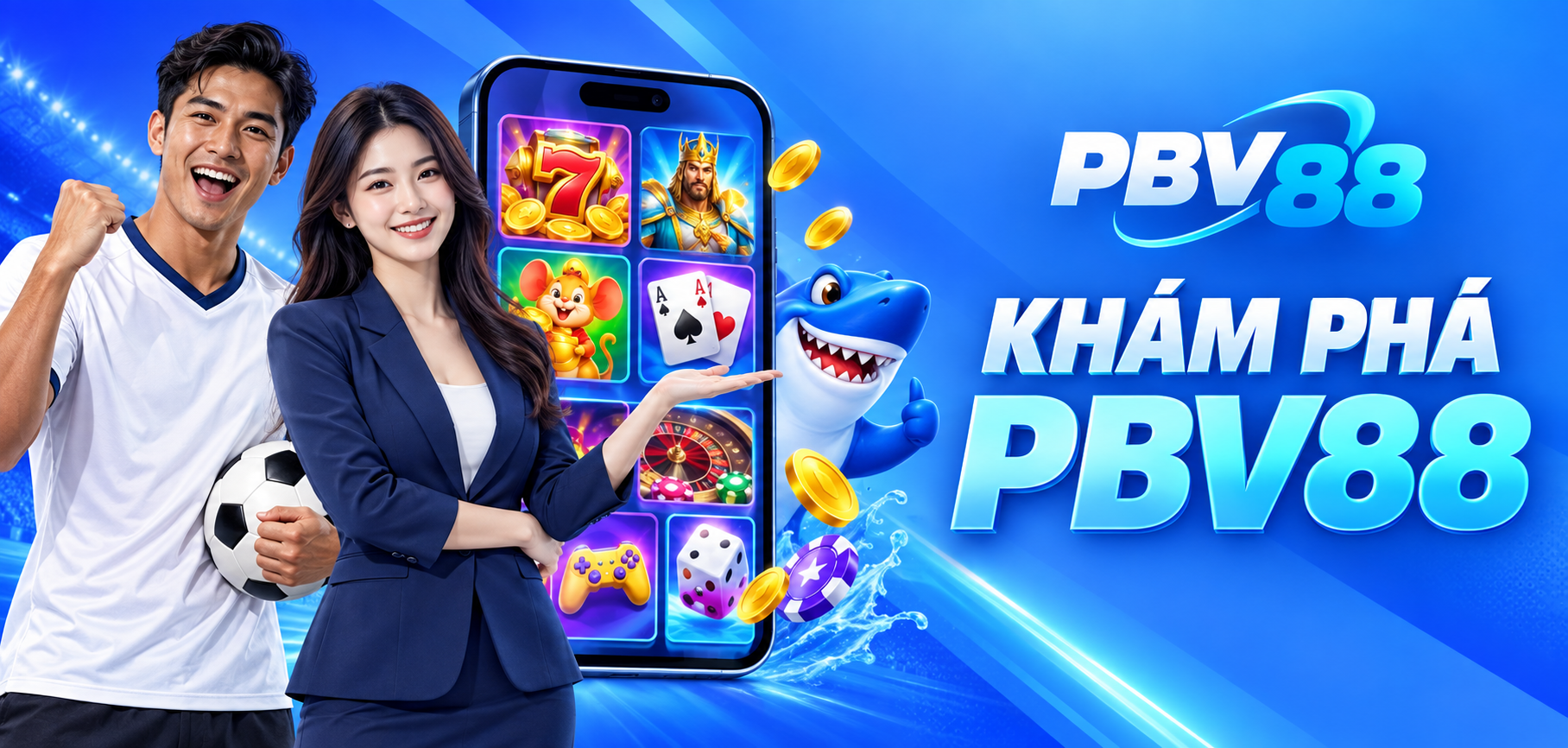 Khu vực xổ số và bắn cá trong danh mục PBV88